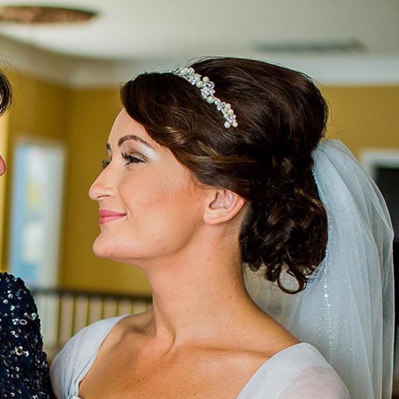 Wedding tiara/ headband - Picture 5 of 5